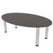Skutchi Designs 33.5 in W, 59.5 in L, 29 in H, Engineered Wood Top, Brown HAR-OVL-34X60-PT-25 - alternate 1
